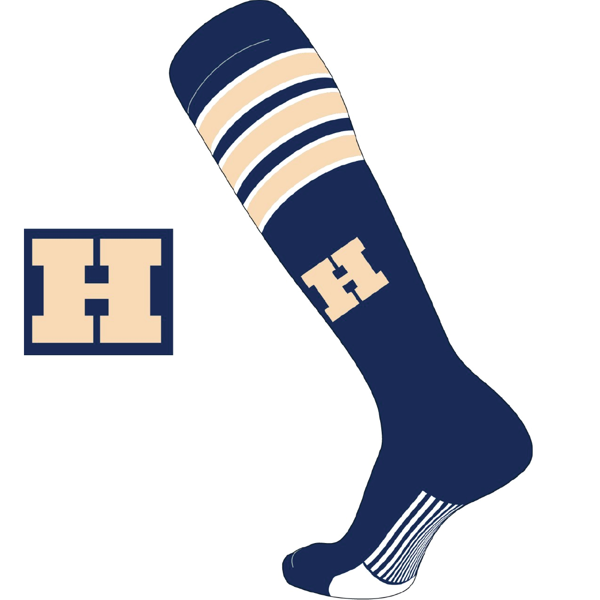 Hudson Baseball Socks - Over the Knee