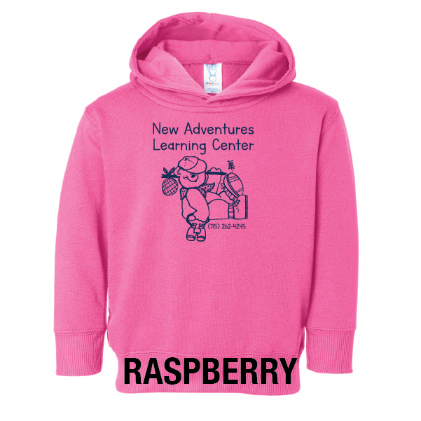 New Adventures Toddler Pullover Fleece Hoodie