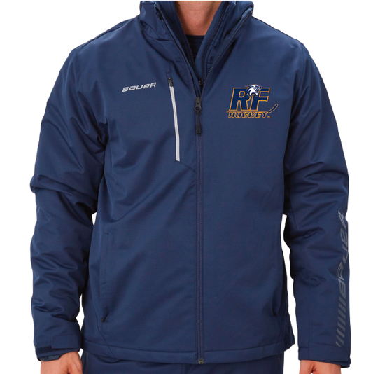 RF Hockey Coaches Only - Bauer Midweight Jacket - Navy Boys