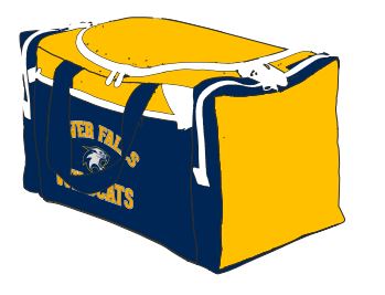 River Falls Retail Online Printed Small Duffle