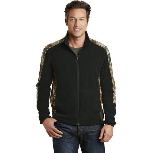 Loparex Port Authority Camouflage Microfleece Full-Zip Jacket