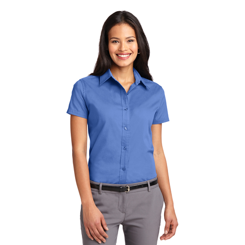 TCLAD Port Authority Ladies Short Sleeve Easy Care Shirt