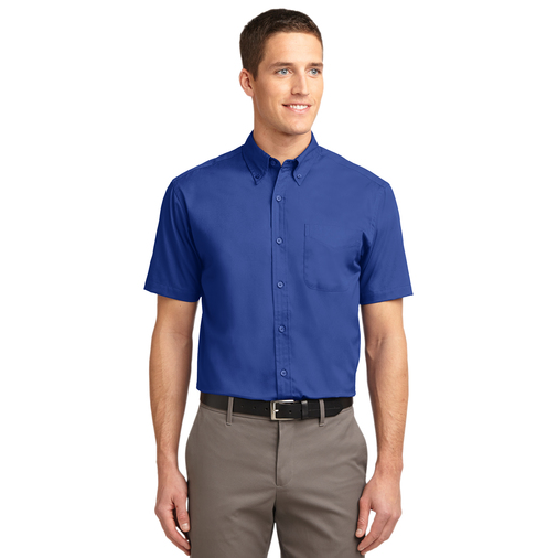 TCLAD Port Authority Short Sleeve Easy Care Shirt